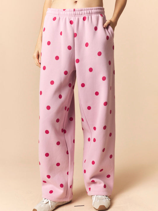 Katrina Polka Dot Sweatpants