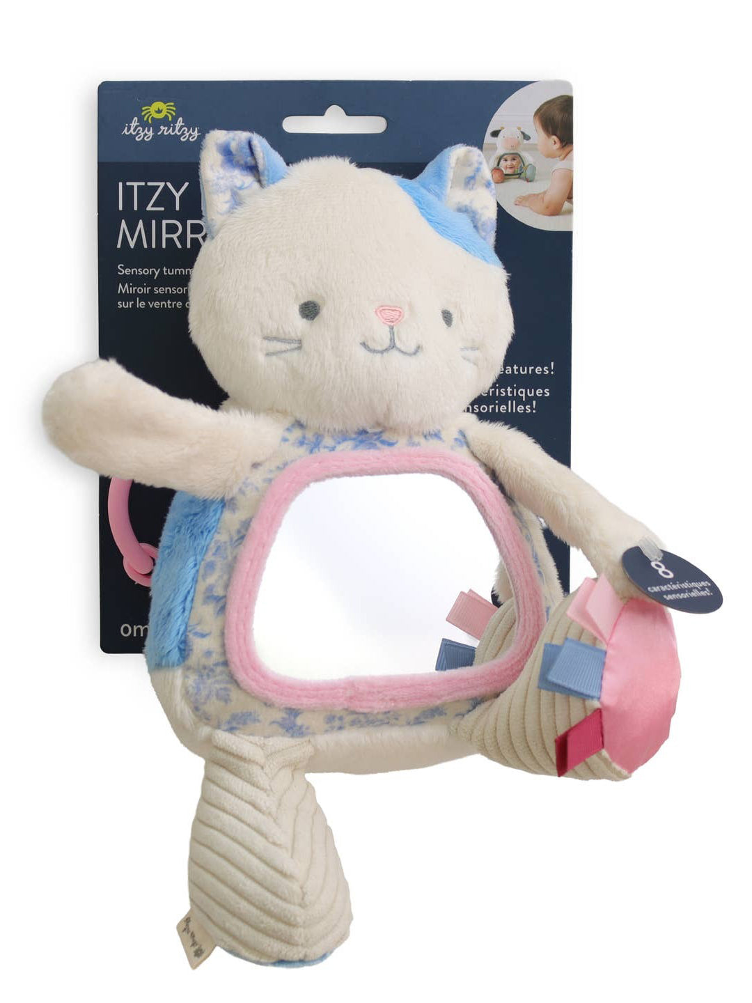 Kitty Sensory Tummy Time Mirror
