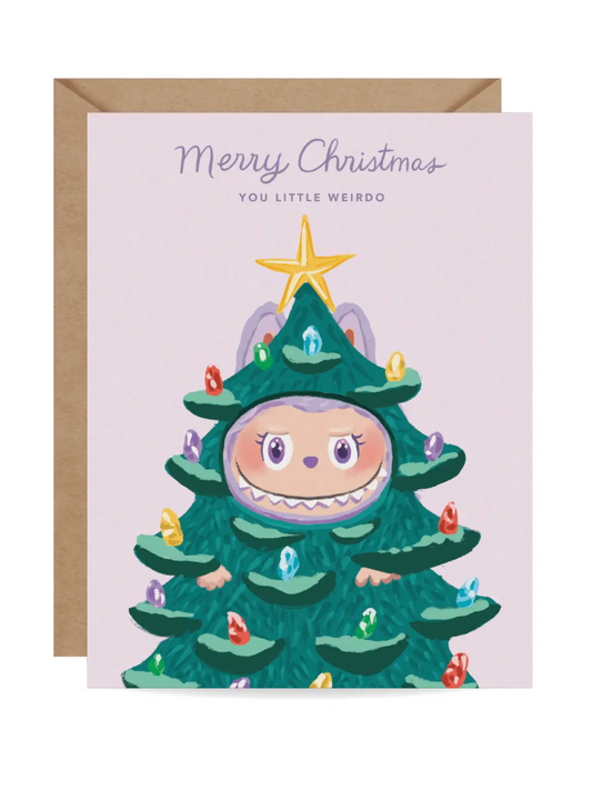 labubu christmas card