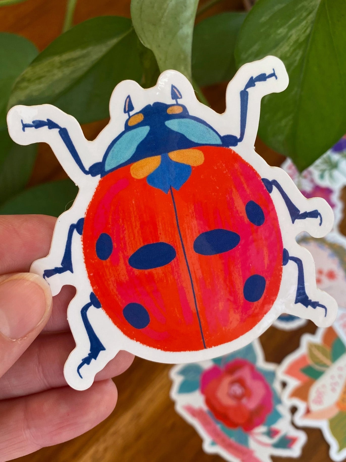 ladybug sticker