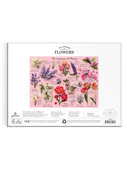 language of flowers puzzle