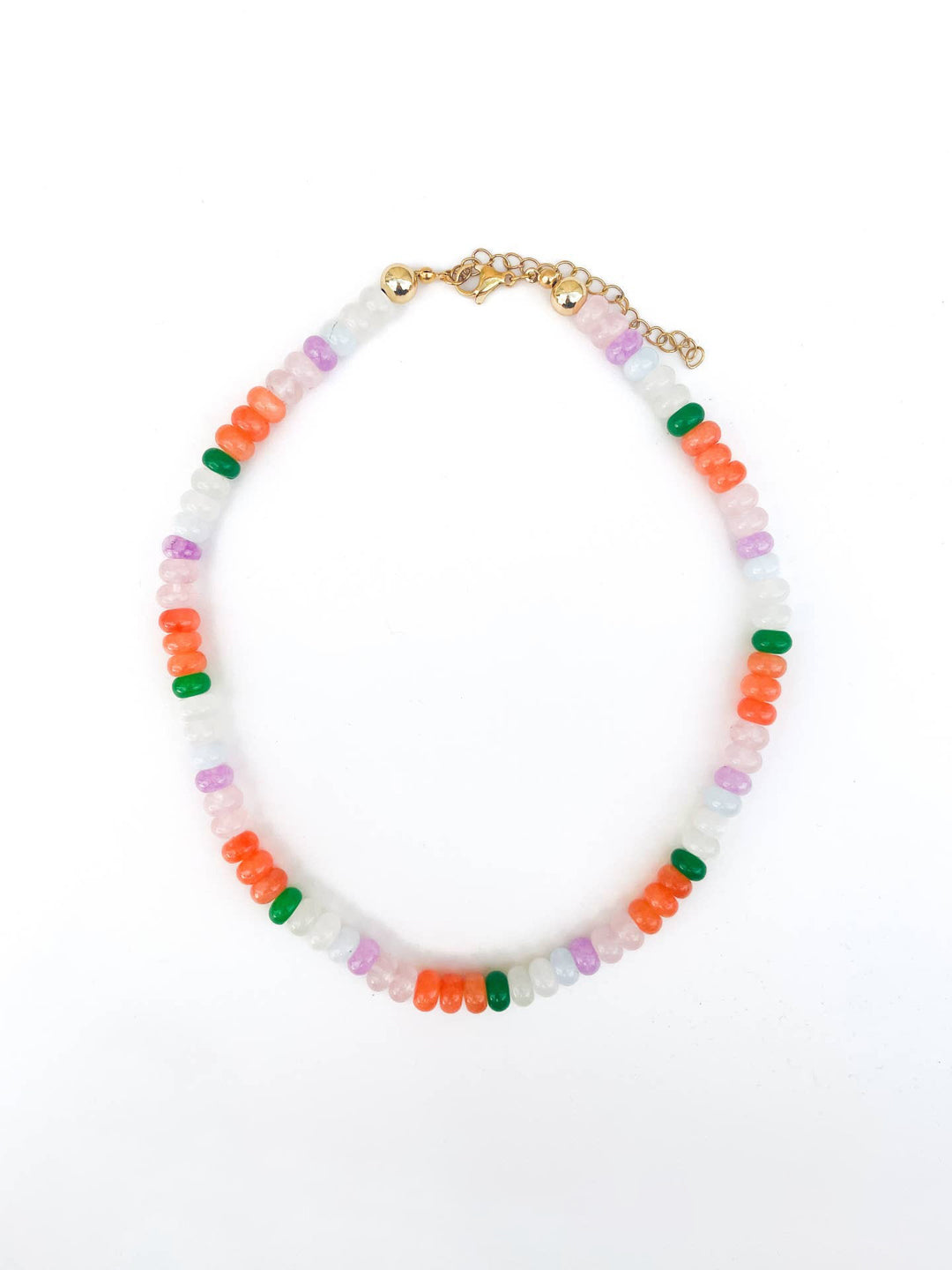 Lauren Rainbow Gemstone Necklace