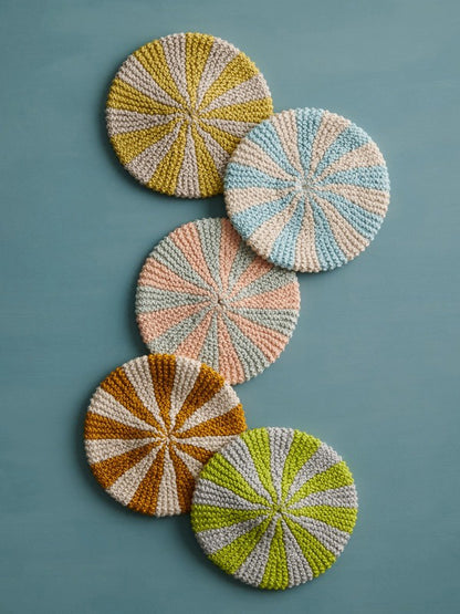 Learn To Knit Sunburst Potholder—Sunday, 11/10 from 10a–12p