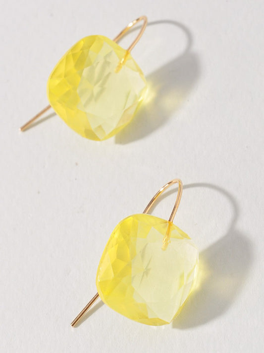 lemon cecelia dangly earrings