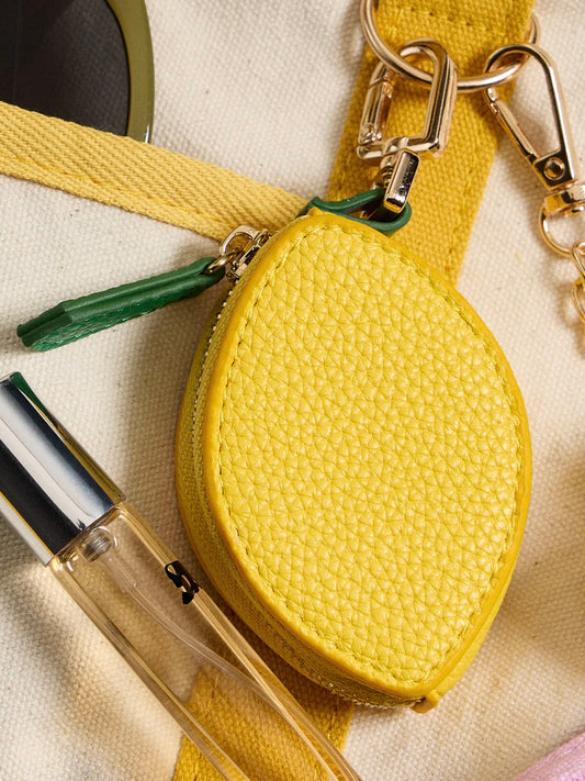 Lemon Pouch Bag Charm