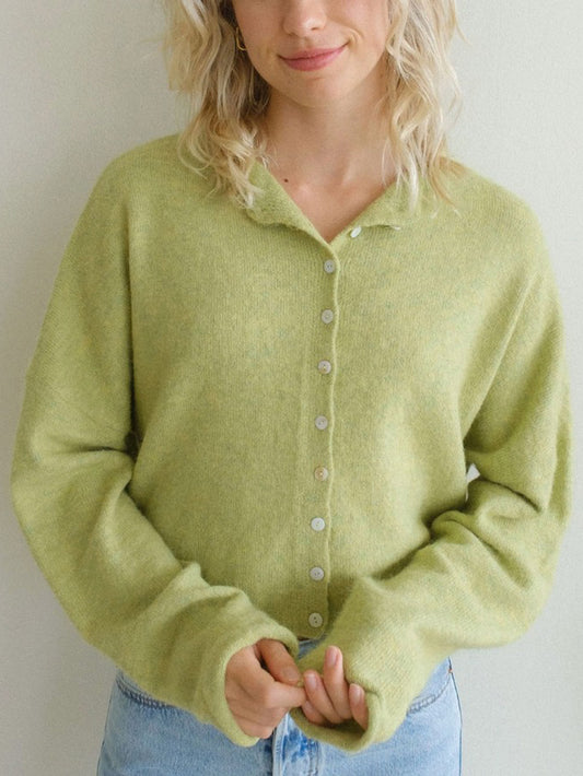 Lemongrass Piper Cardigan