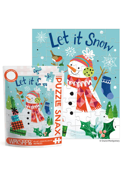 Let It Snow Puzzle Snax