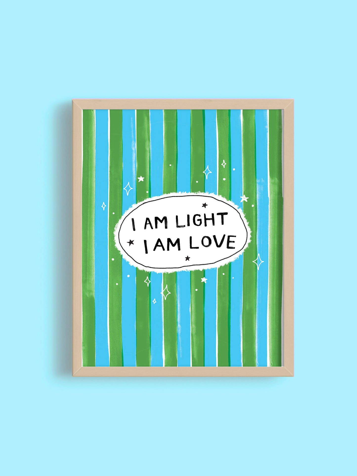 Light + Love Art Print