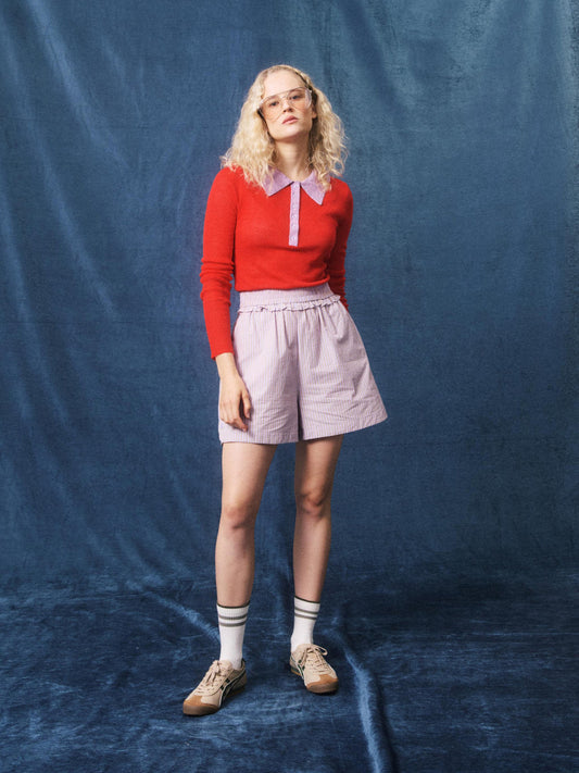 Lilac Wimbledon Shorts