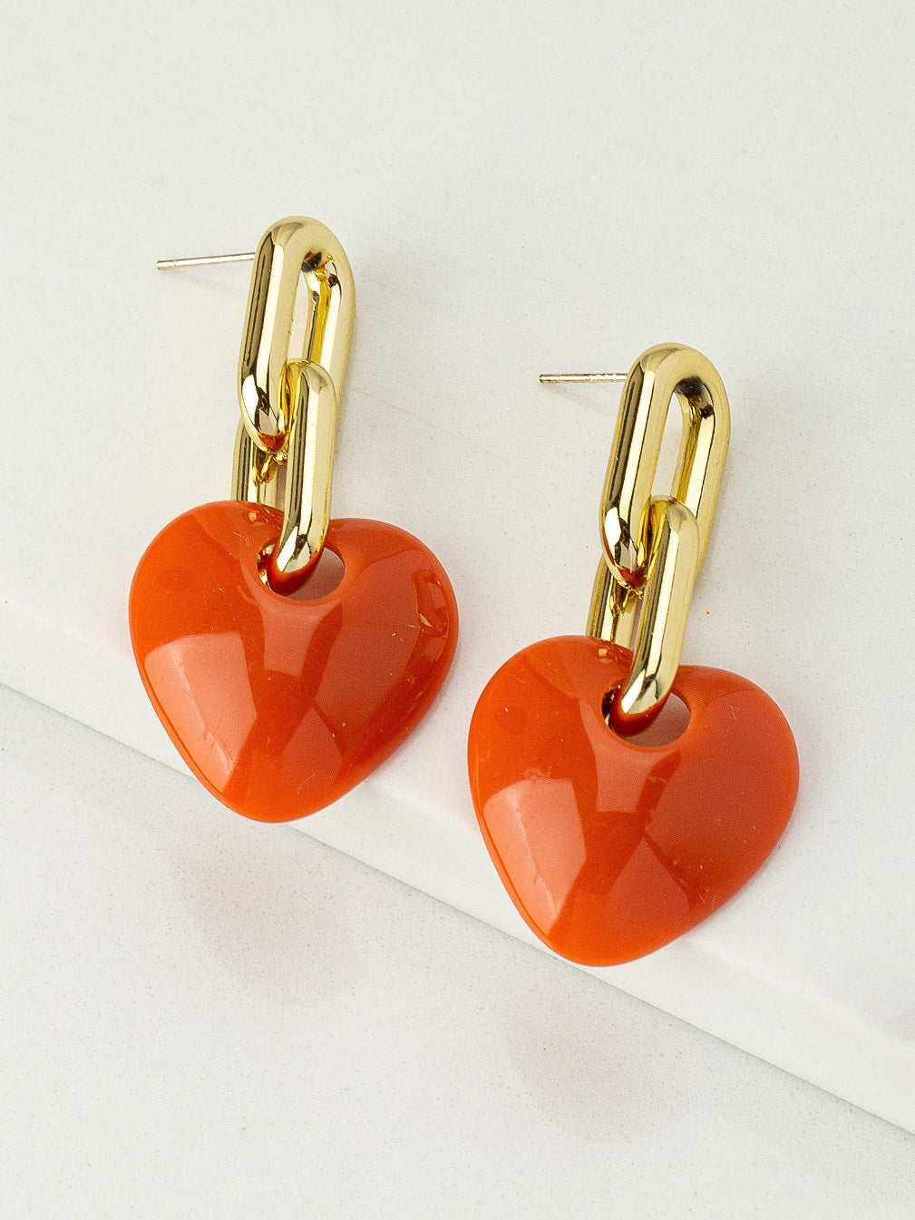 love link earrings