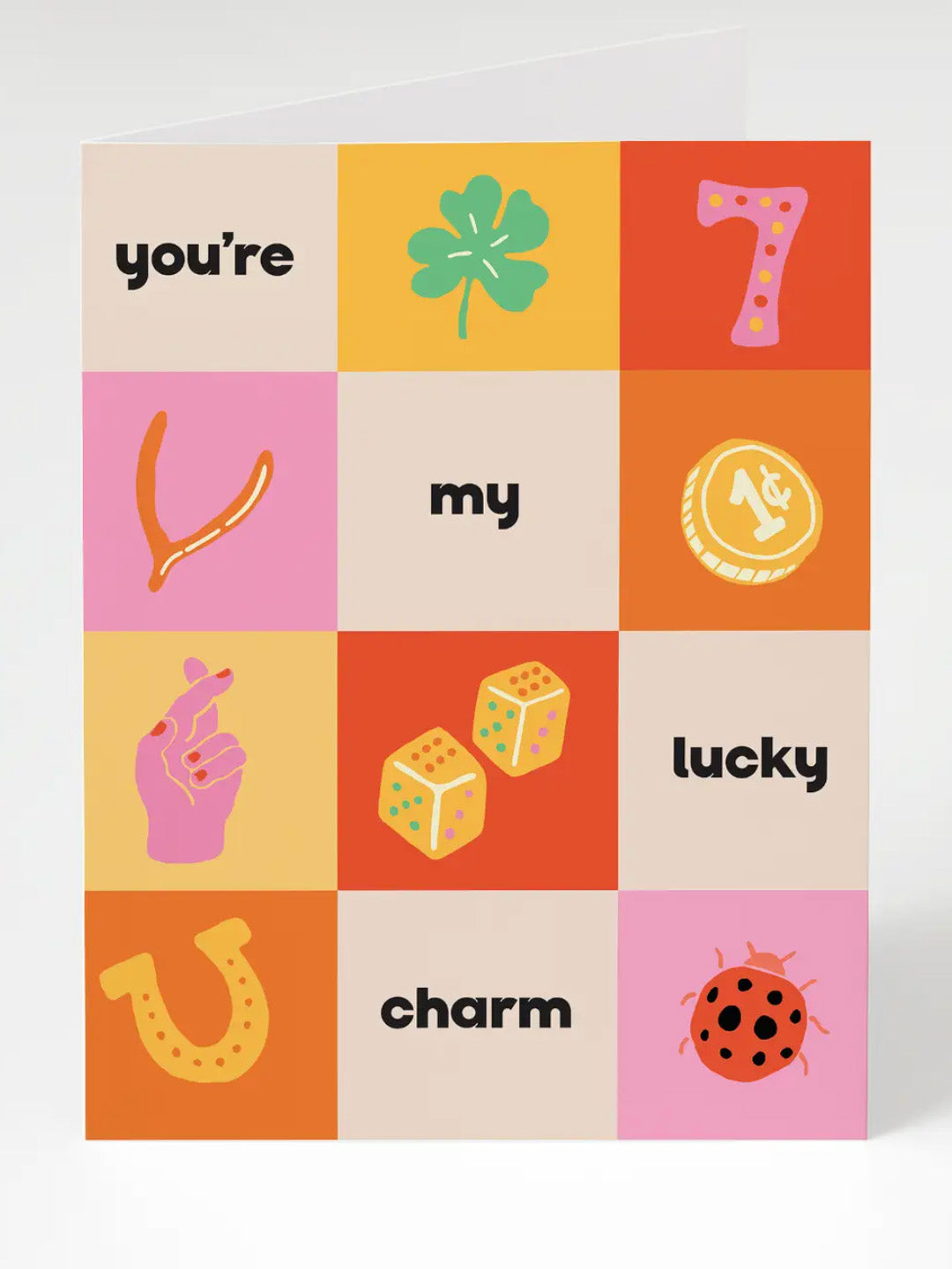 lucky charm card