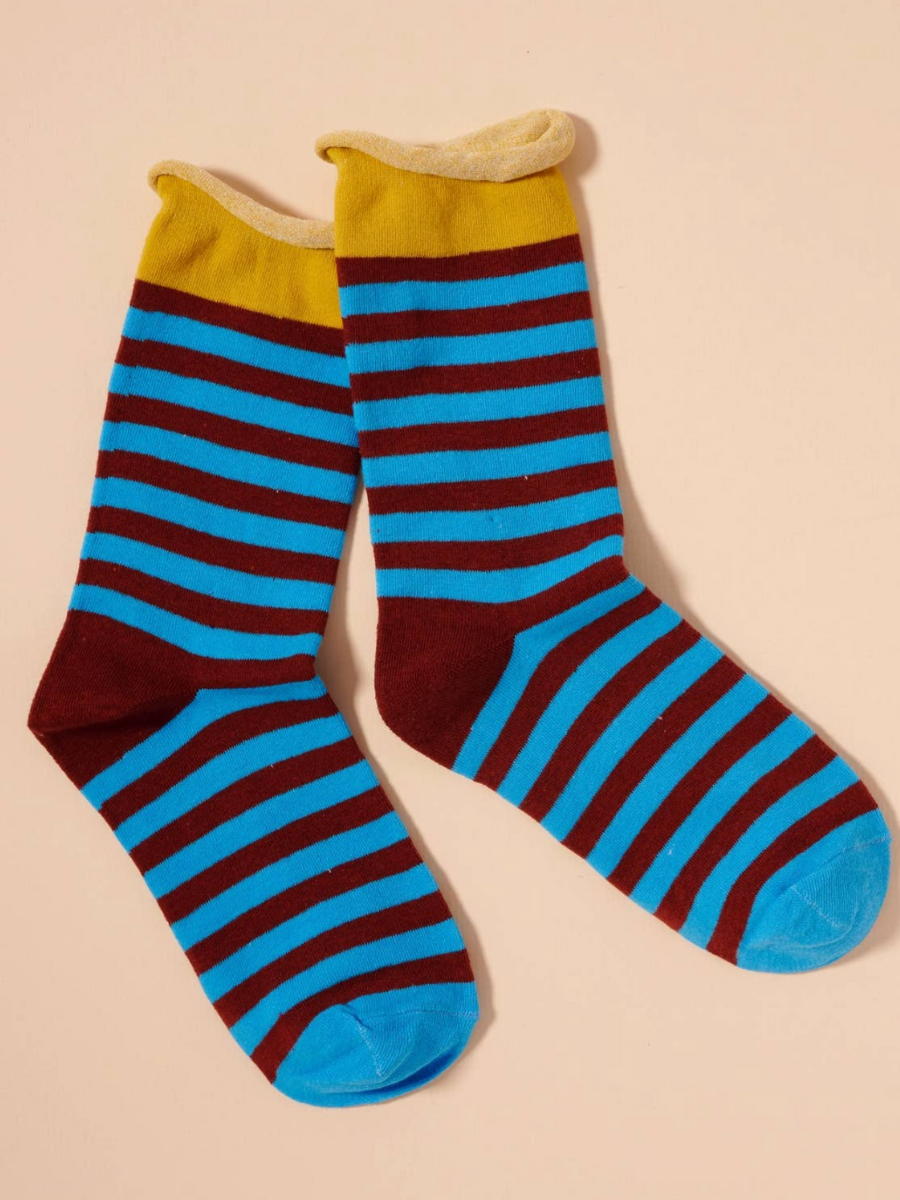 lucy striped socks