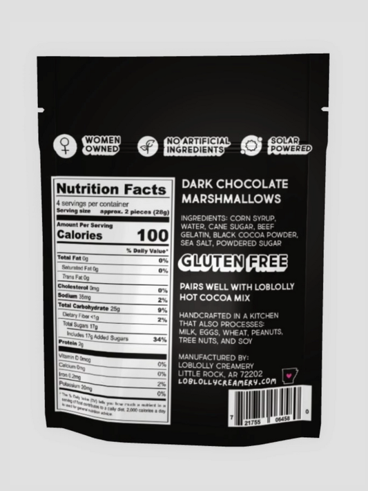 lump of coal marshmallows