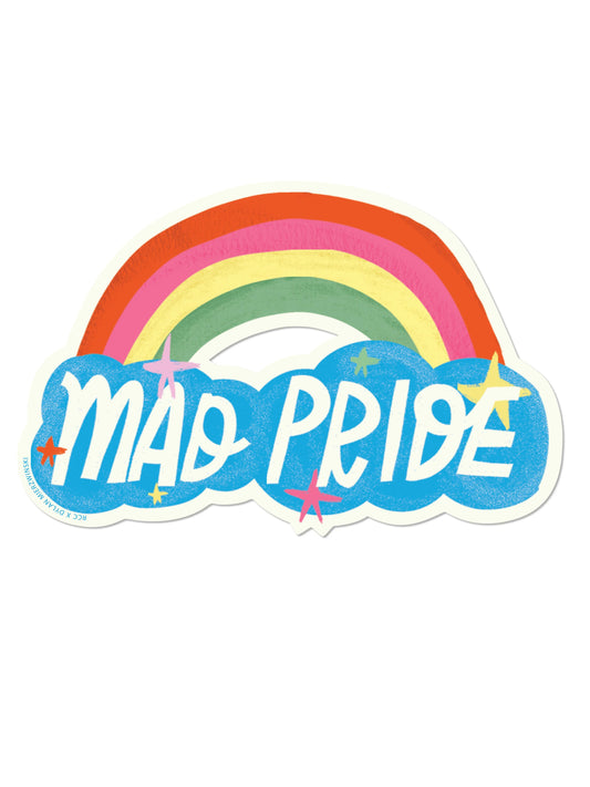 Mad Pride Sticker