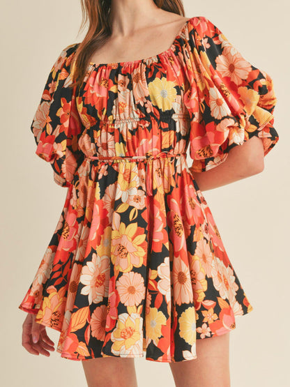 madeline floral dress