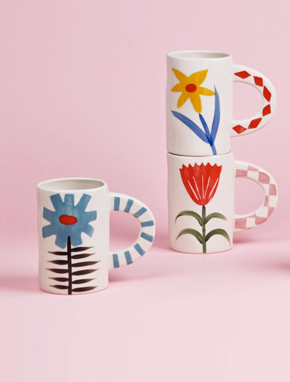 maeve hand-painted ceramic mug