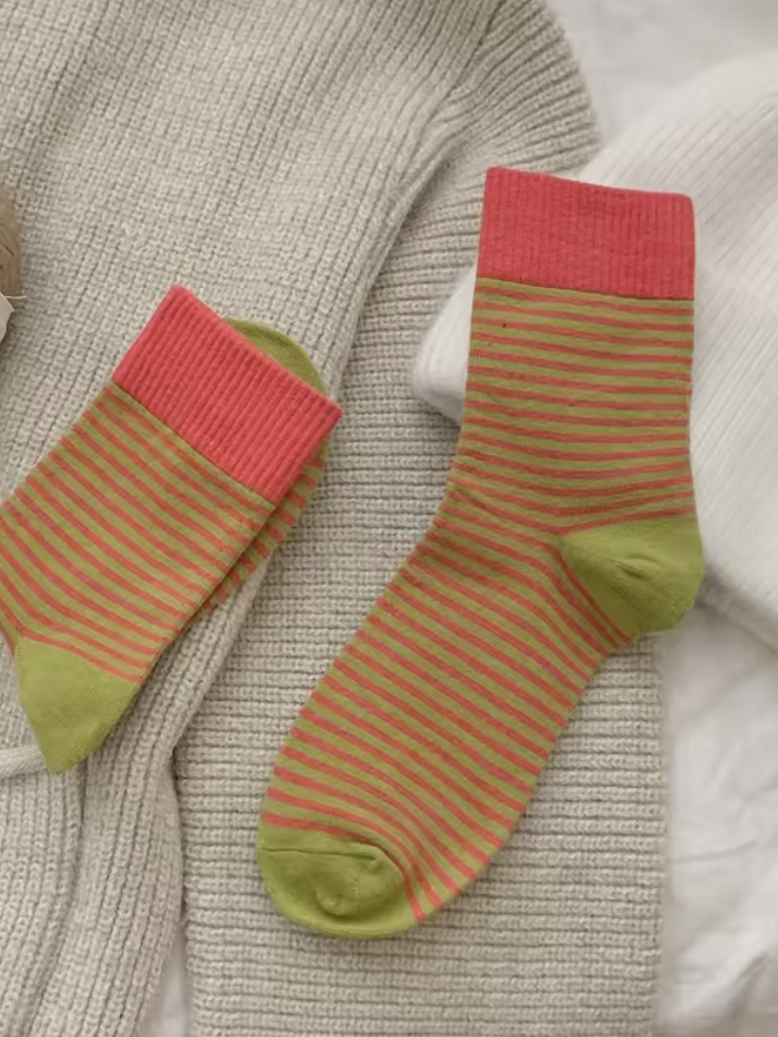 maeve striped socks