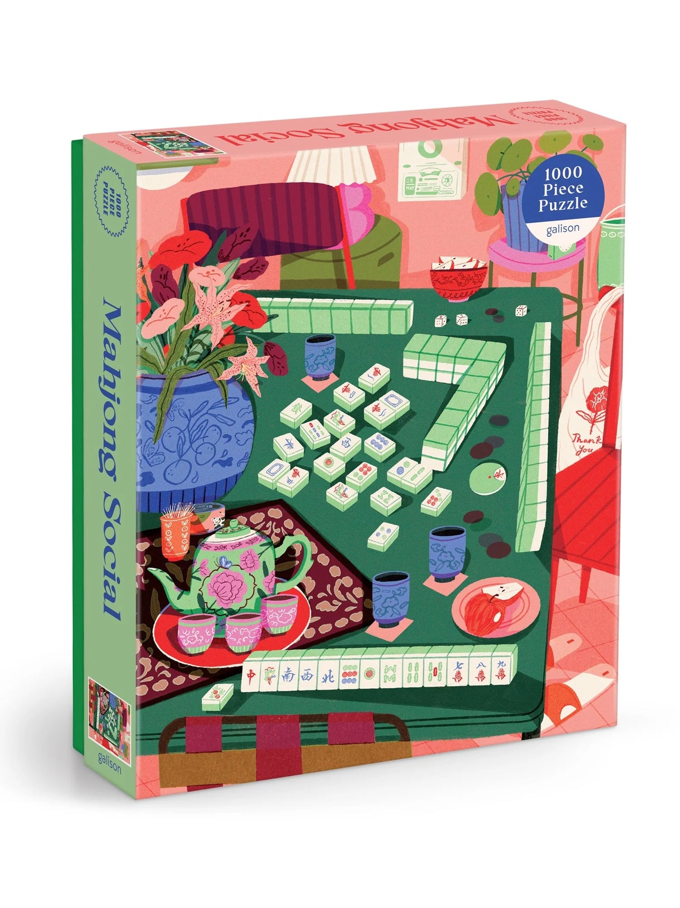 Mahjong Social 1000 Piece Puzzle