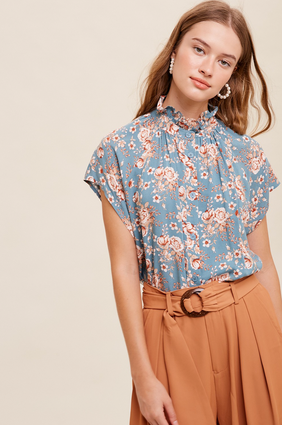 marie floral top