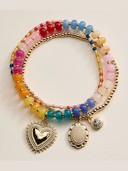 marina beaded bracelet set