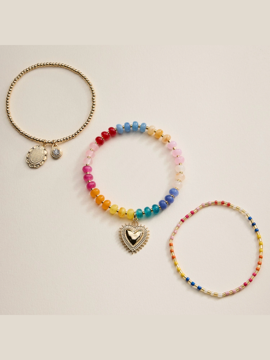 marina beaded bracelet set