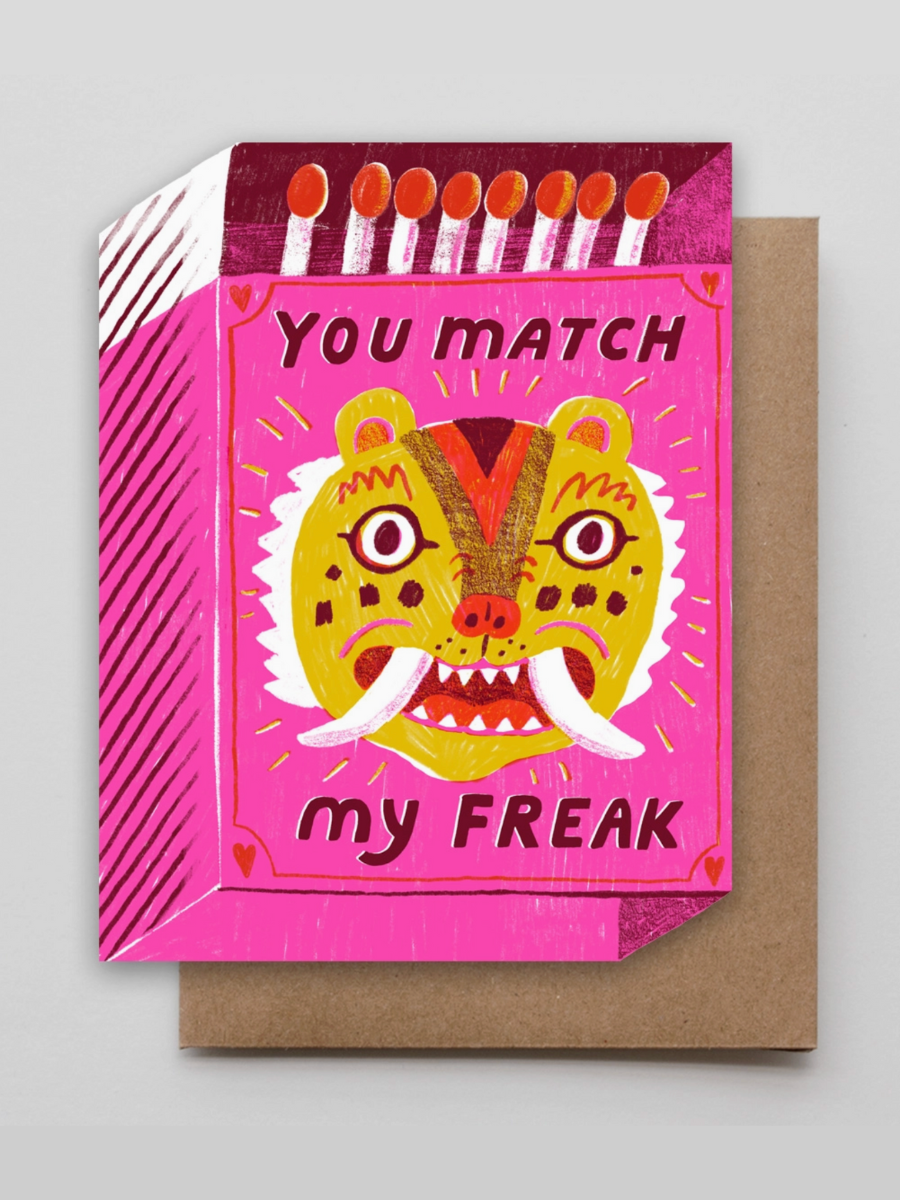 Handzy Work Match My Freak Card – Handzy Shop + Studio