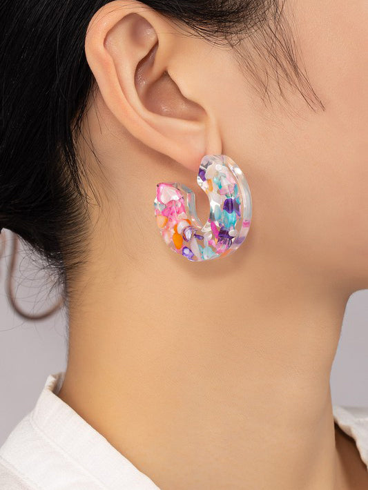 Melody Hoop Earrings