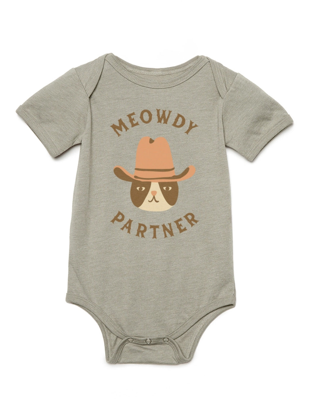 meowdy partner onesie