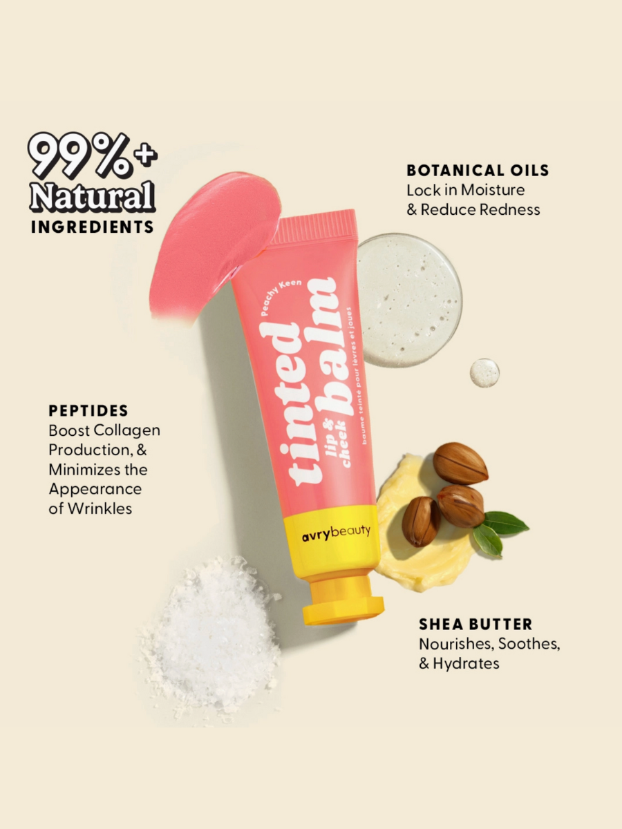 merry makeover trio tinted lip + cheek balm