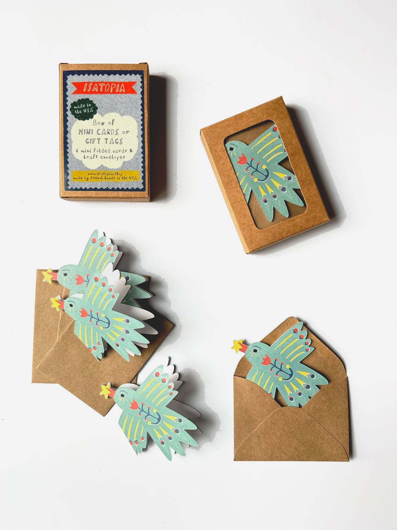 Messenger Bird Mini Card Set