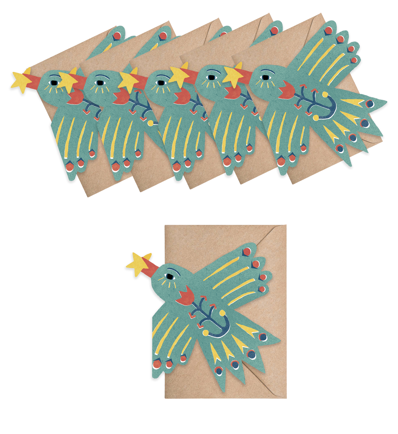 Messenger Bird Mini Card Set