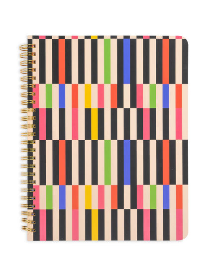 Mid Century Stripe Rough Draft Mini Notebook