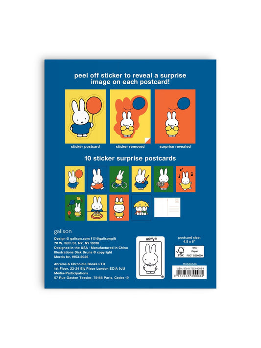 Miffy Sticker Surprise Postcards