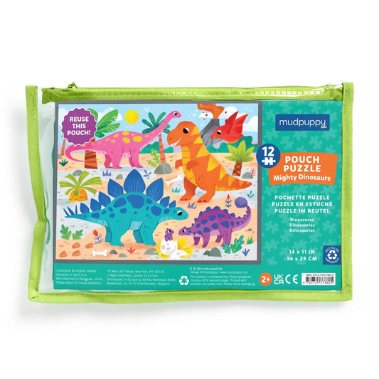 mighty dinosaurs pouch puzzle