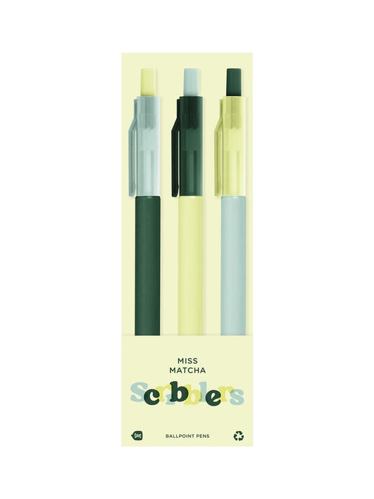 Miss Matcha Scribbler Pack