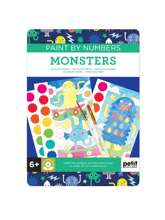 Monsters Paint by Numbers