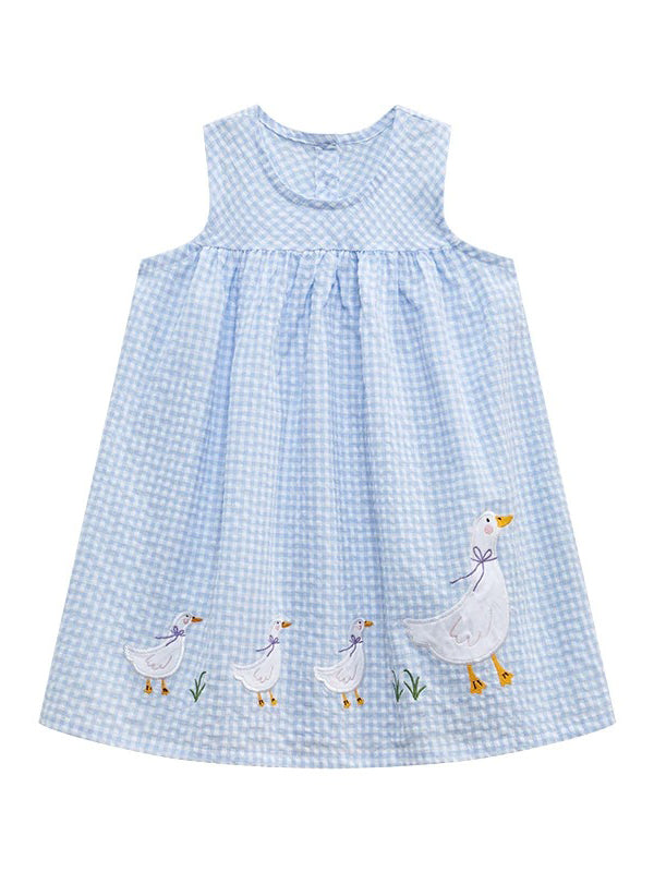 mother goose gingham dress