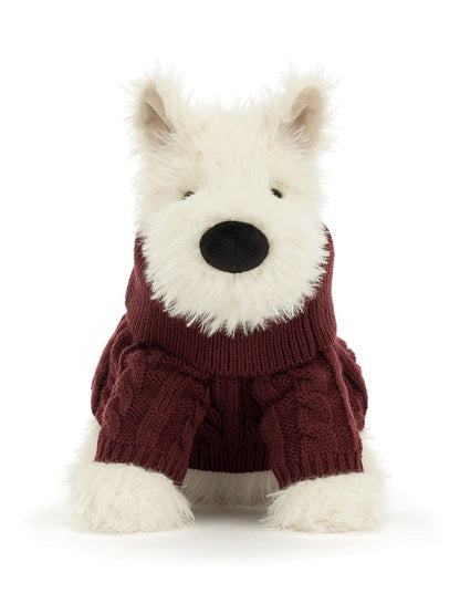 Munro Scottie Dog 'Winter Jumper'