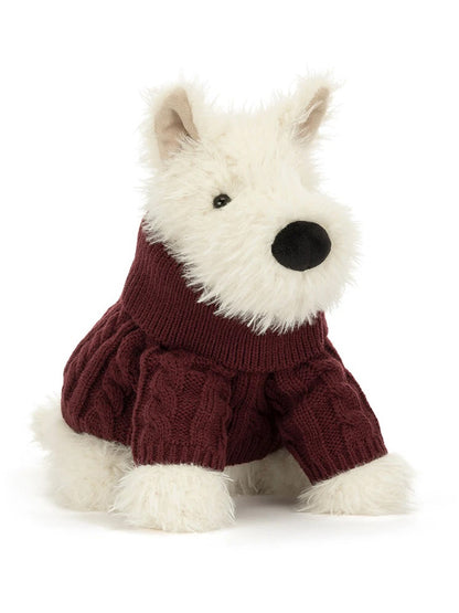 Munro Scottie Dog 'Winter Jumper'
