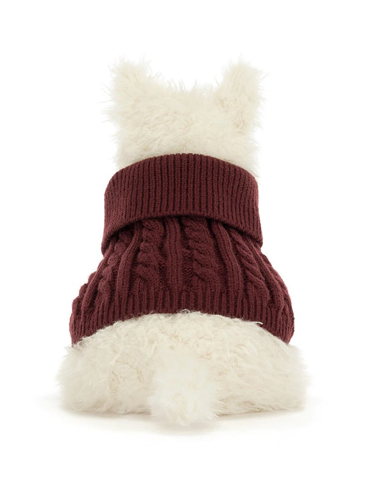 Munro Scottie Dog 'Winter Jumper'