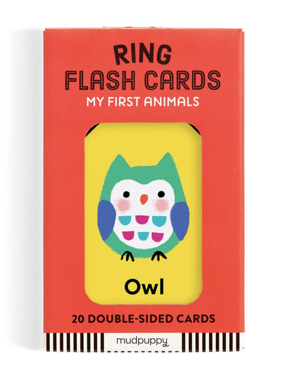 My First Animals Ring Flash Cards