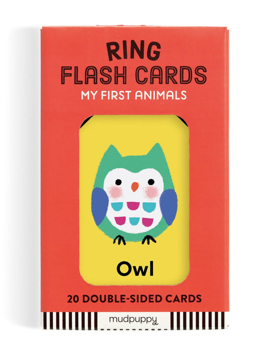 My First Animals Ring Flash Cards
