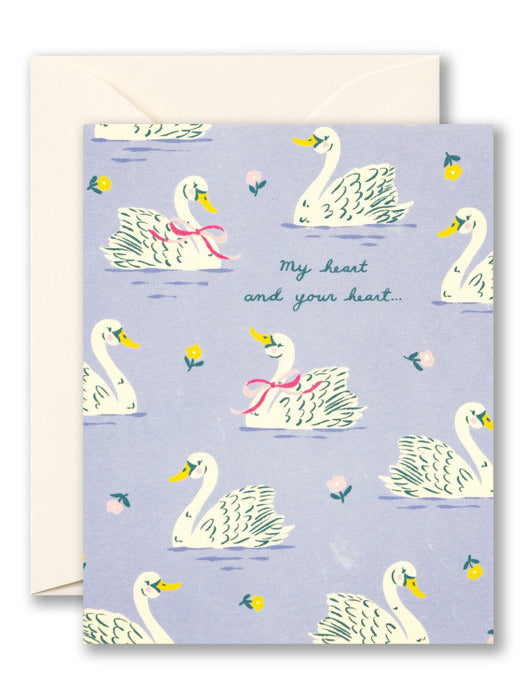 My Heart And Your Heart Card