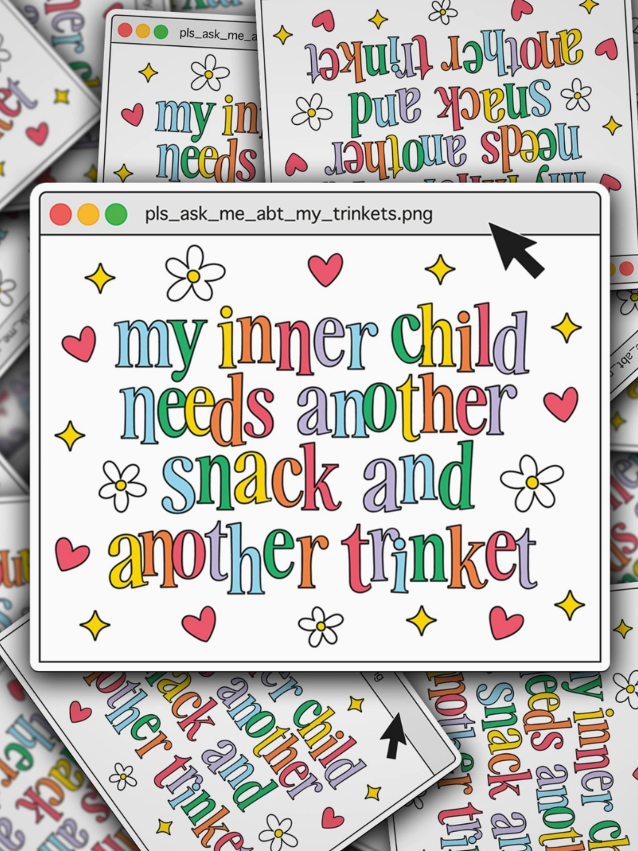 my inner child sticker