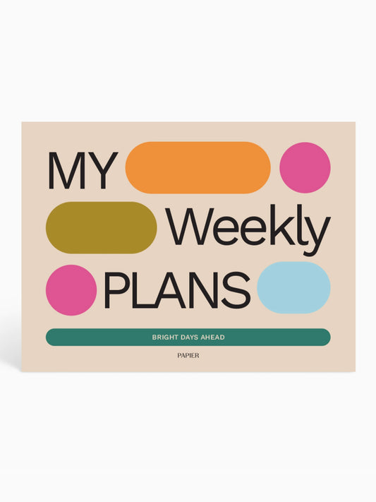 my plan weekly desk planner