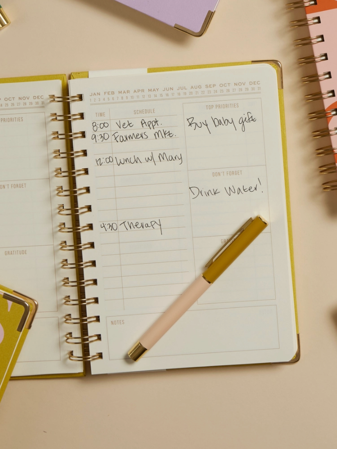 my time undated planner