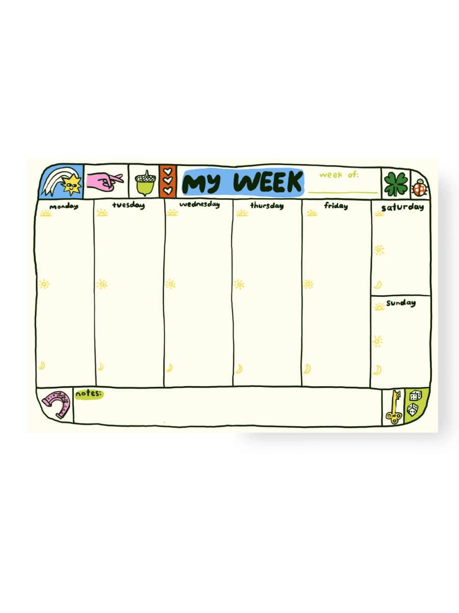 my week planner