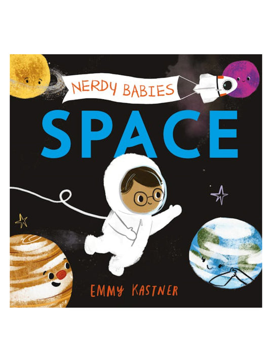 nerdy babies: space board book