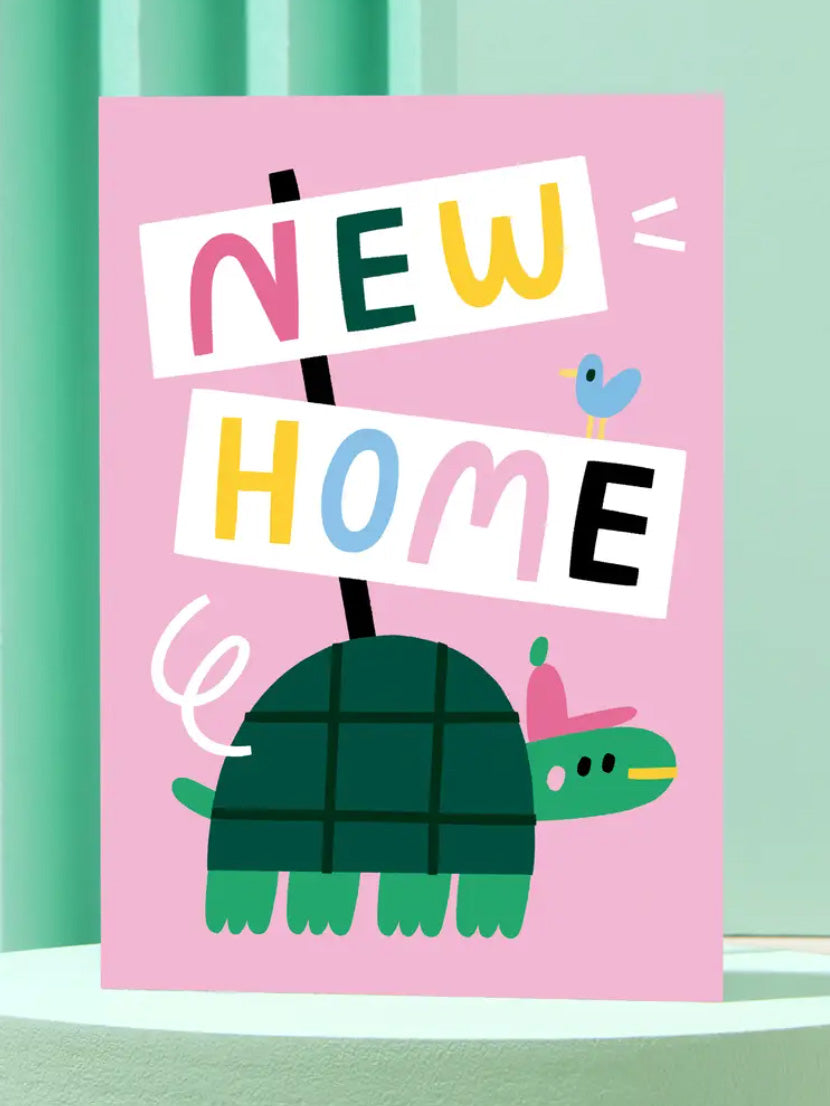 new home turtle card