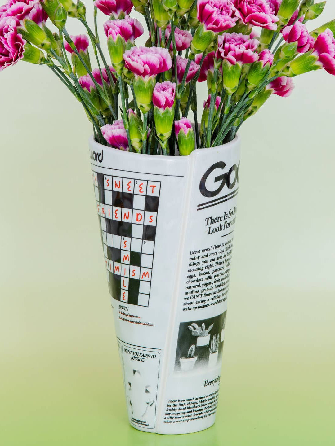 Newspaper Vase